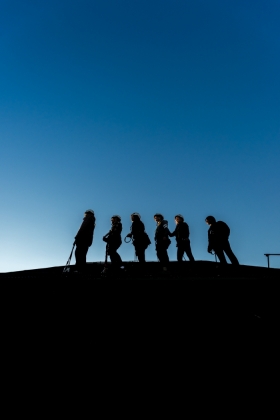 Takvandring p Uppsala slott